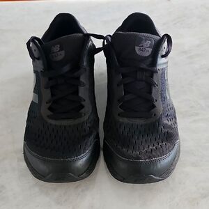 New Balance Men's Black Athletic Shoes Size 10.5 4E Model 847